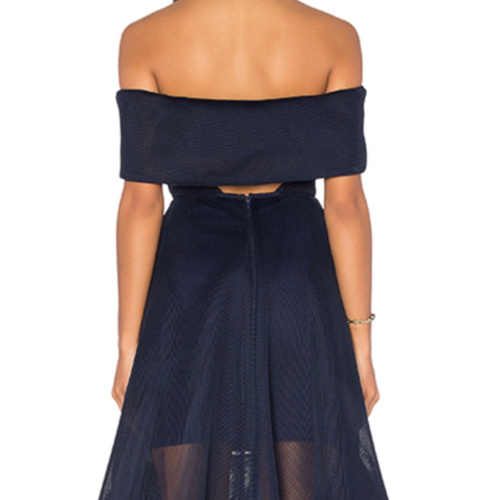 Bronx and Banco Tulip Dress Navy- Formal Dress